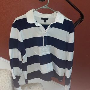 Cropped Long-Sleeve Shirt